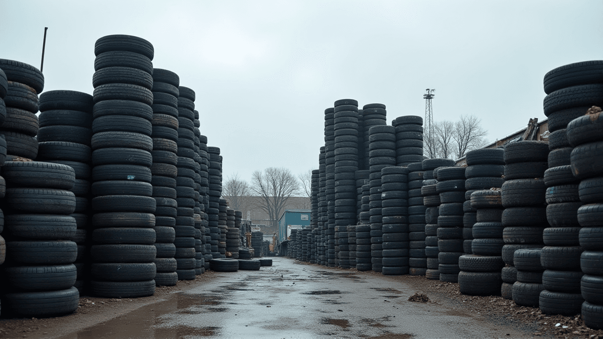Scarborough Shop Owner Caught in Tire Recycling Gridlock