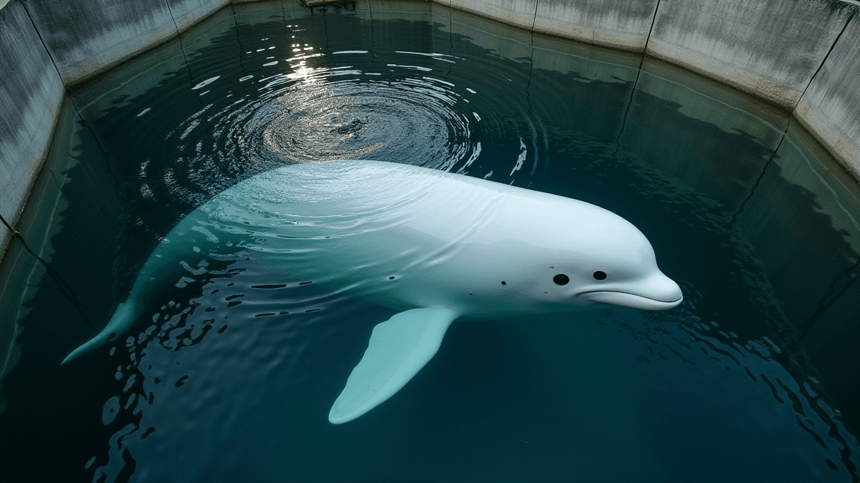 Marineland belugas begin emergency rescue move to U.S. aquariums