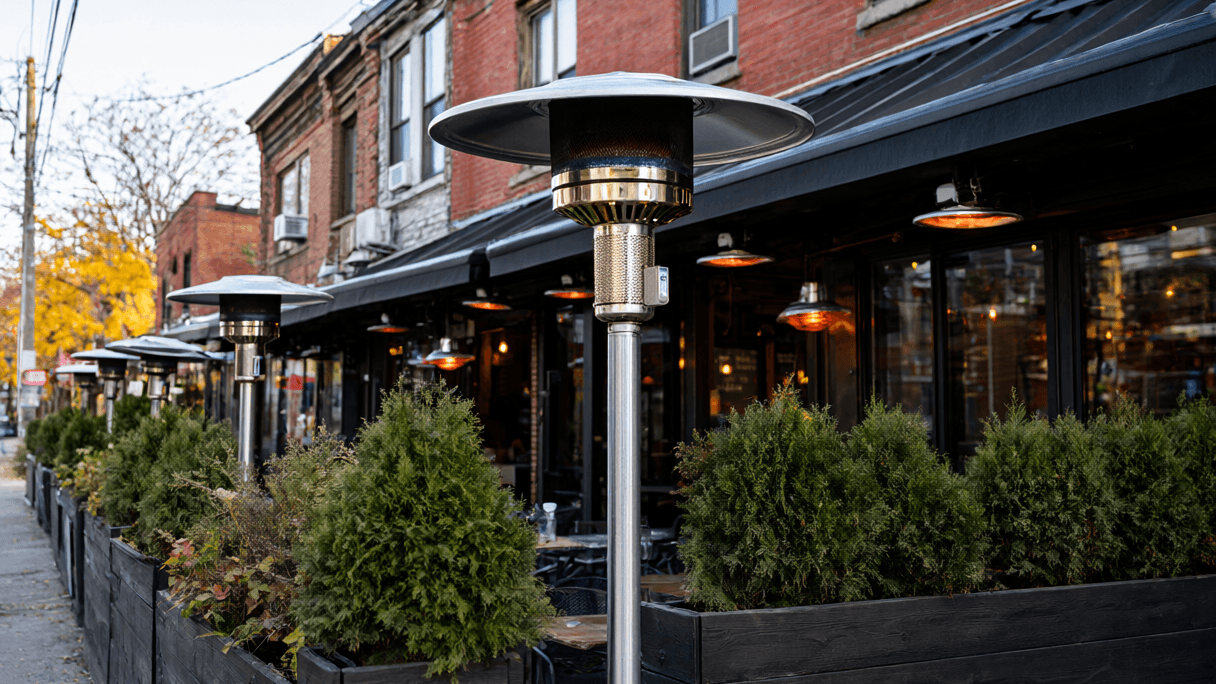 Toronto's Heated Patios Defy the Seasonal Chill